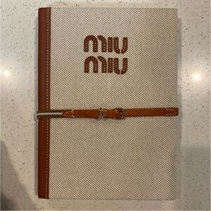 Miu Miu gift note book